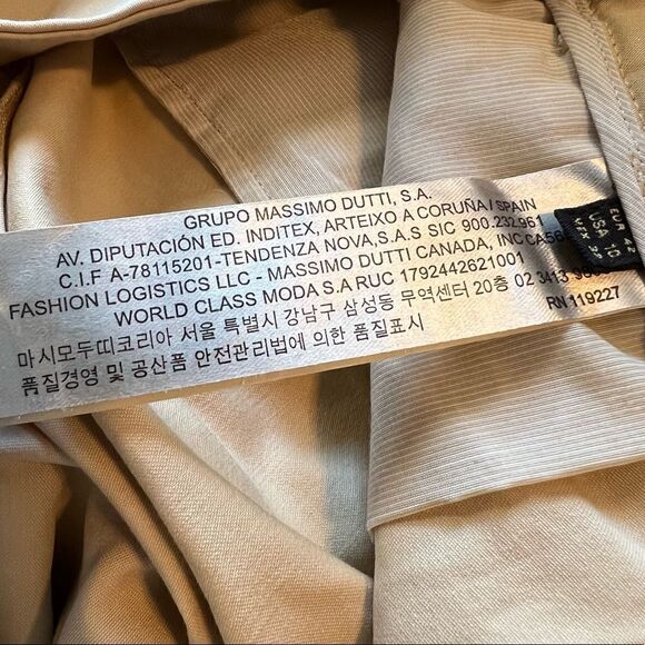 NWT! Massimo Dutti tie waist dress pants - Picture 6 of 11